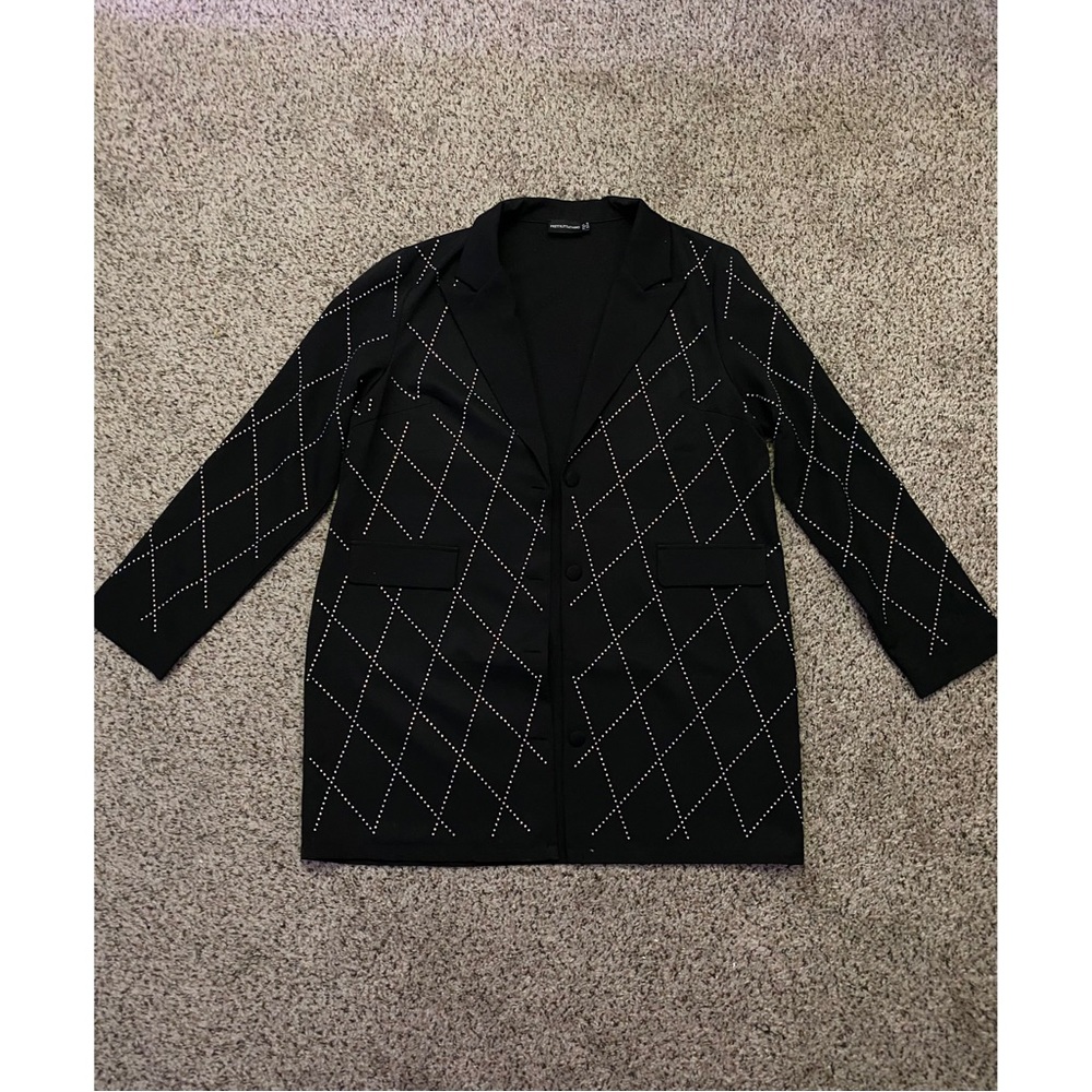 PLT Rhinestone Blazer - Picture 2 of 4